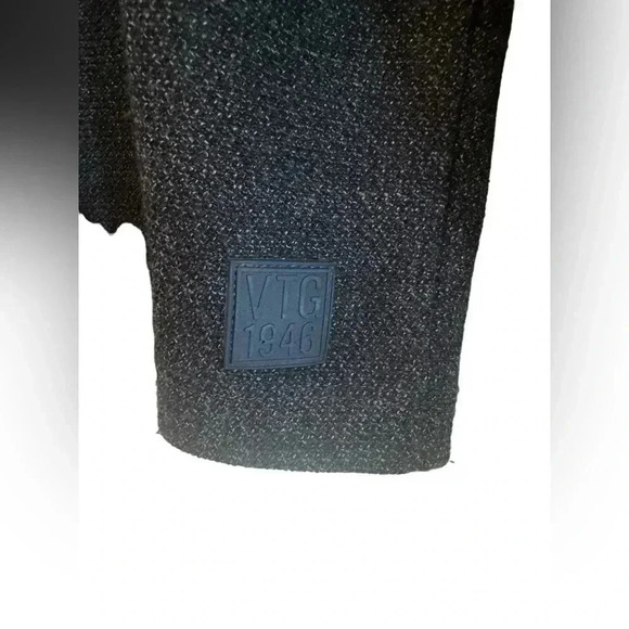 VTG 1946 Men’s Heather Grey/Black  Long Sleeved Shirt Size XL - Picture 5 of 10